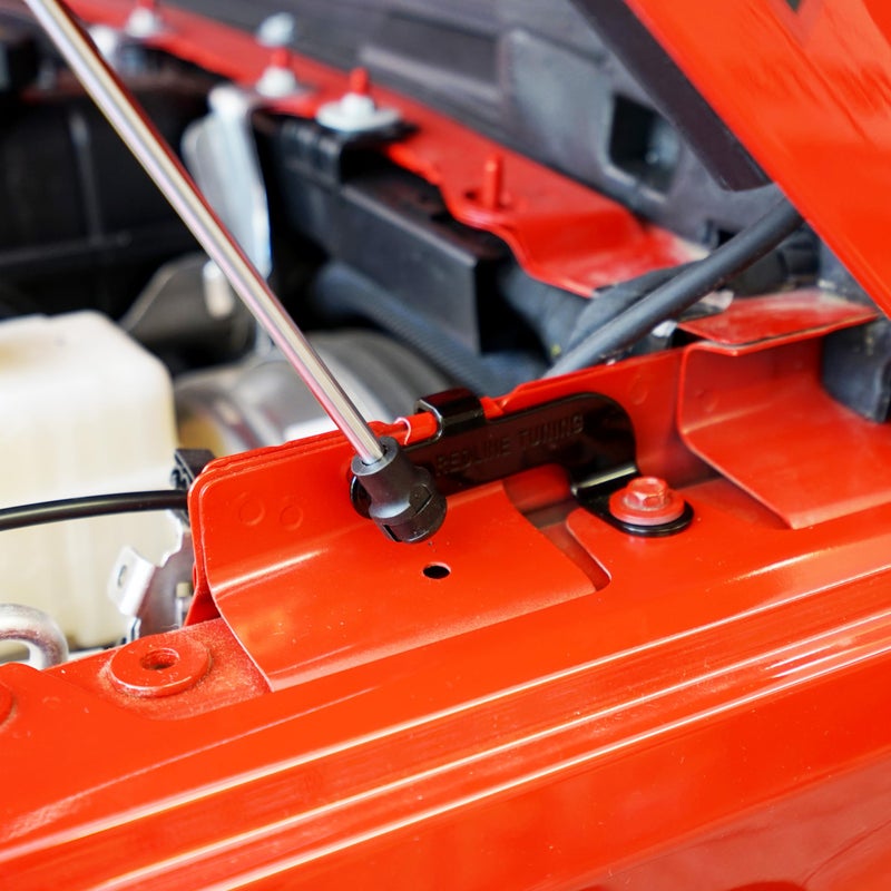 Redline Tuning 21-20003-03 Hood QuickLIFT Elite Bolt in System Compatible with Jeep Wrangler JL 2018+ & Compatible with Jeep Gladiator JT 2020+ (Stainless Steel Struts) - Image 3